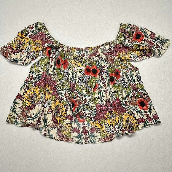 3pc Outfit Womens 6 Athleta Paper Bag Shorts & TopShop Flowy Crop Puma M Sweater - Picture 6 of 16